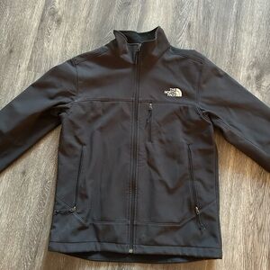 NORTH FACE mens windbreaker water-repellant black jacket 
Size small